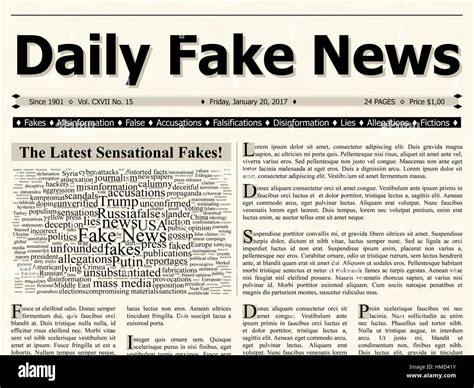 newspapers that are fake news